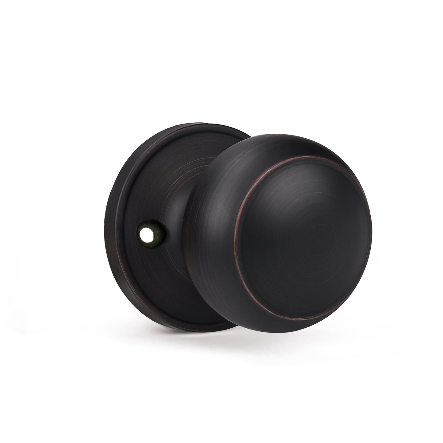 Round Push Button Privacy Door Knobs - DL609