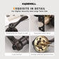 KNOBWELL Wave Style Privacy/Passage/Dummy/Keyed Entry Door Handles-DL12061