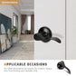KNOBWELL Wave Style Privacy/Passage/Dummy/Keyed Entry Door Handles-DL12061
