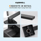 KNOBWELL Heavy-Duty Matte Black Single-Slide Dummy Levers for Interior Doors