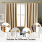 1" Empyrean Grace Golden Curtain Rod with Lantern Finials, 22-42 inches