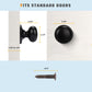 KNOBWELL Flat Ball Shape Door Knobs - DL5766