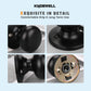 KNOBWELL Flat Ball Shape Door Knobs - DL5766