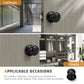 KNOBWELL Modern Interior Door Knobs – Privacy, Passage, Dummy & Keyed Entry Styles