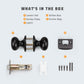 KNOBWELL Flat Ball Shape Door Knobs - DL5766