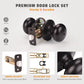 KNOBWELL Contemporary Bronze Privacy Door Knob With Lock for Interior Doors