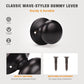 KNOBWELL Modern Interior Door Knobs – Privacy, Passage, Dummy & Keyed Entry Styles