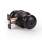 KNOBWELL Flat Ball Shape Door Knobs - DL5766