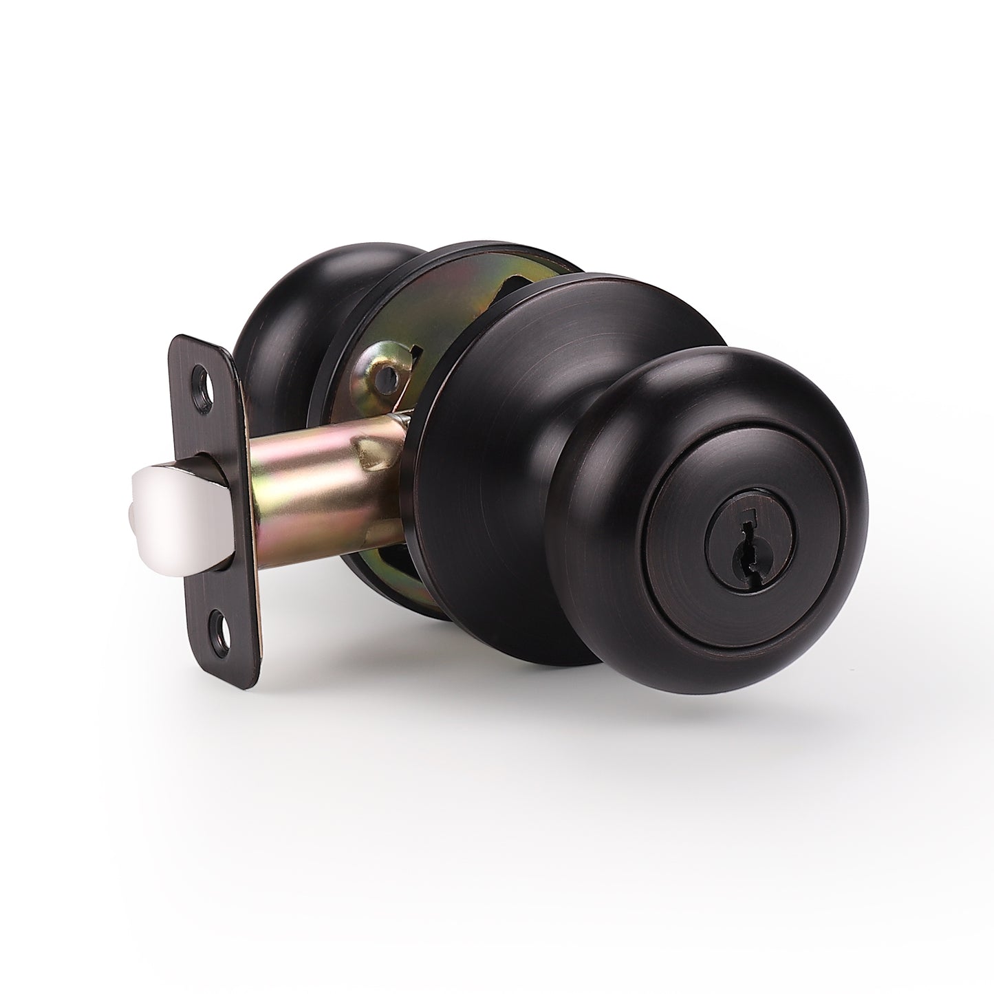 KNOBWELL Flat Ball Shape Door Knobs - DL5766