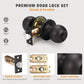 KNOBWELL Most Cost-Effective Round Ball Keyed Entry Door Knobs With Lock and Different Keys