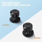 KNOBWELL Cylinder Ball Passage Keyless Indoor Door Knobs With Lock