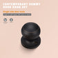 KNOBWELL Black Interior and Exterior Door Knobs for Bedroom and Front Door