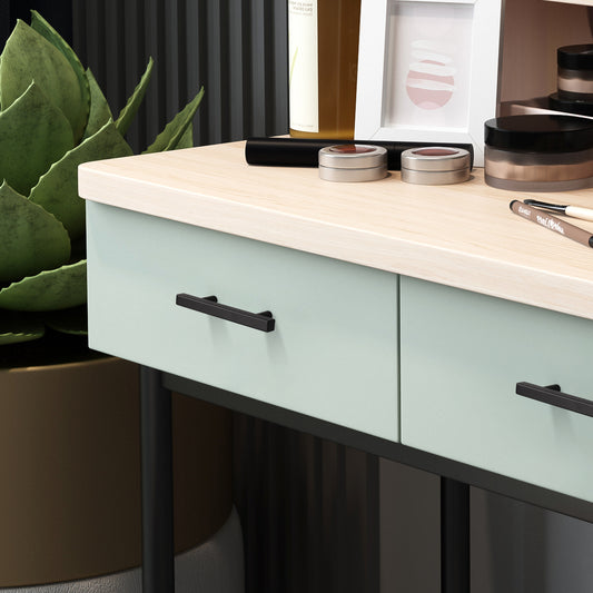 KNOBWELL Matte Black Stainless Steel Cabinet Handles for Bath/Bedroom-PDDJ16HBK