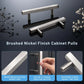 KNOBWELL Stainless Steel Kitchen Cabinet Handles Drawer Pulls - PDDJ16HSS