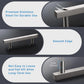 KNOBWELL Stainless Steel Kitchen Cabinet Handles Drawer Pulls - PDDJ16HSS