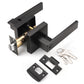 KNOBWELL Craftsman Style Privacy/Passage/Dummy/Keyed Entry Door Handles-DL01