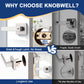 KNOBWELL Craftsman Style Privacy/Passage/Dummy/Keyed Entry Door Handles-DL01