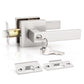 KNOBWELL Craftsman Style Privacy/Passage/Dummy/Keyed Entry Door Handles-DL01