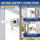 KNOBWELL Craftsman Style Privacy/Passage/Dummy/Keyed Entry Door Handles-DL01