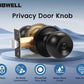 KNOBWELL Round Ball Exterior and Indoor Door Knobs- Privacy, Passage, Dummy & Keyed Entry Styles