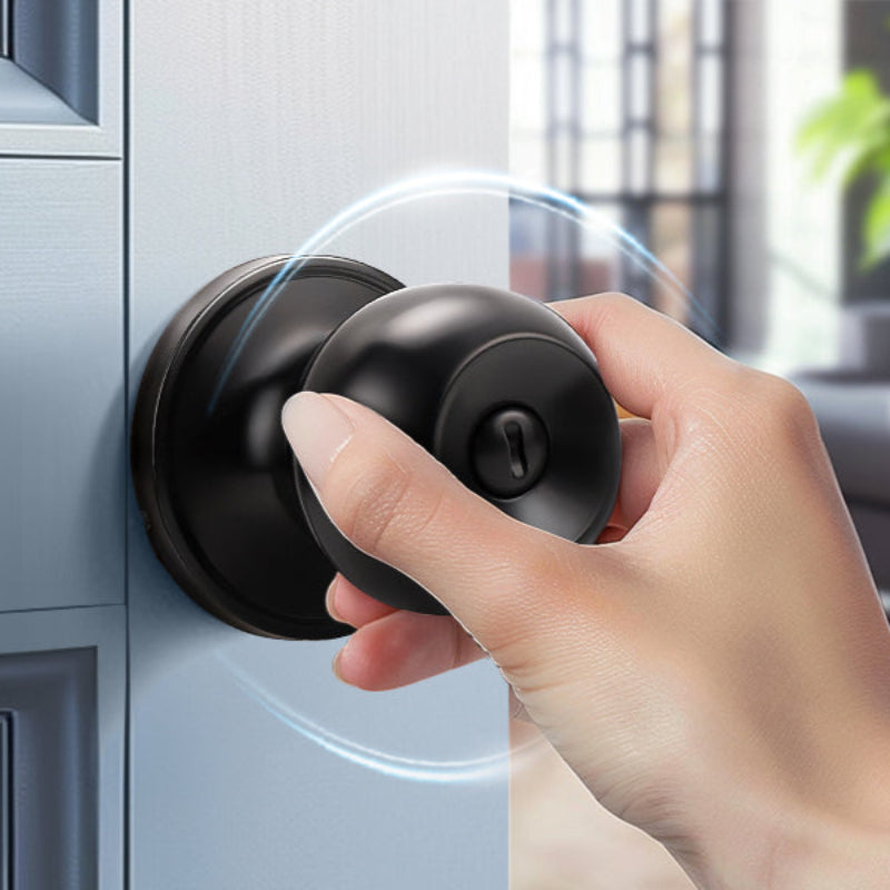 KNOBWELL Round Ball Keyed Alike Multiple Door Locks With Same Key For Front Door