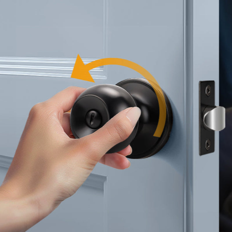 KNOBWELL Round Ball Keyed Alike Multiple Door Locks With Same Key For Front Door