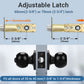 KNOBWELL Round Ball Keyed Alike Multiple Door Locks With Same Key For Front Door