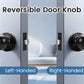 KNOBWELL Round Ball Keyed Alike Multiple Door Locks With Same Key For Front Door