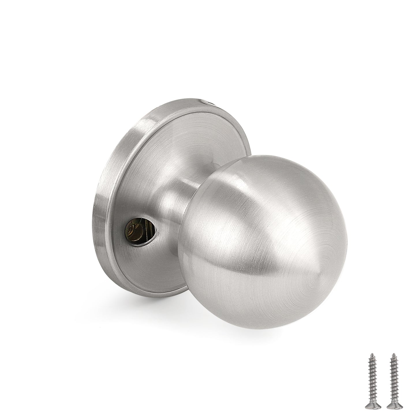 KNOBWELL Decorative Round Ball Single Dummy Interior Door Knobs
