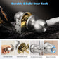 KNOBWELL Most Cost-Effective Round Ball Keyed Entry Door Knobs With Lock and Different Keys