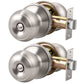 Round Push Button Privacy Door Knobs - DL609