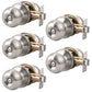Round Push Button Privacy Door Knobs - DL609
