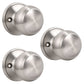 Round Push Button Privacy Door Knobs - DL609