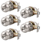 Round Push Button Privacy Door Knobs - DL609