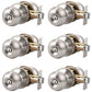 Round Push Button Privacy Door Knobs - DL609