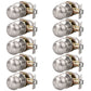 Round Push Button Privacy Door Knobs - DL609