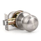 Round Push Button Privacy Door Knobs - DL609