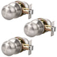 Round Push Button Privacy Door Knobs - DL609
