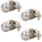 Round Push Button Privacy Door Knobs - DL609