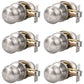 Round Push Button Privacy Door Knobs - DL609
