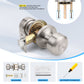 KNOBWELL Cylindrical Door Knobs - Privacy, Passage, Dummy & Keyed Entry Styles