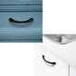 Matte Black Kitchen Cabinet Handles, Dresser Drawer Pulls - Hole Spacing for 2-1/2'', 3-3/4", 5'' - PD2171BK