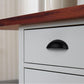 Modern Cabinet Bin Cup Dresser Drawer Pulls - 3" Inch (76mm) Hole Centers - 3-3/5" Overall Length - PD82981