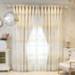 1 Inch Diameter Adjustable Window Curtain Rod Length from 43 to 51 Inch, with Acrylic Diamond Finials