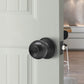 Round Ball Keyed Entry Door Knobs (Different Keys) - DL607ET
