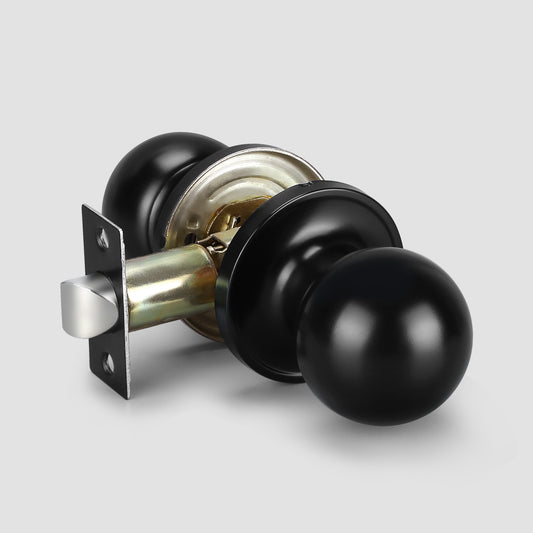 Round Ball Passage Door Knobs (No Lock) - DL607PS
