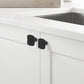 Concave Square Kitchen Cabinet Knobs, Dresser Drawer Pulls - PS7016